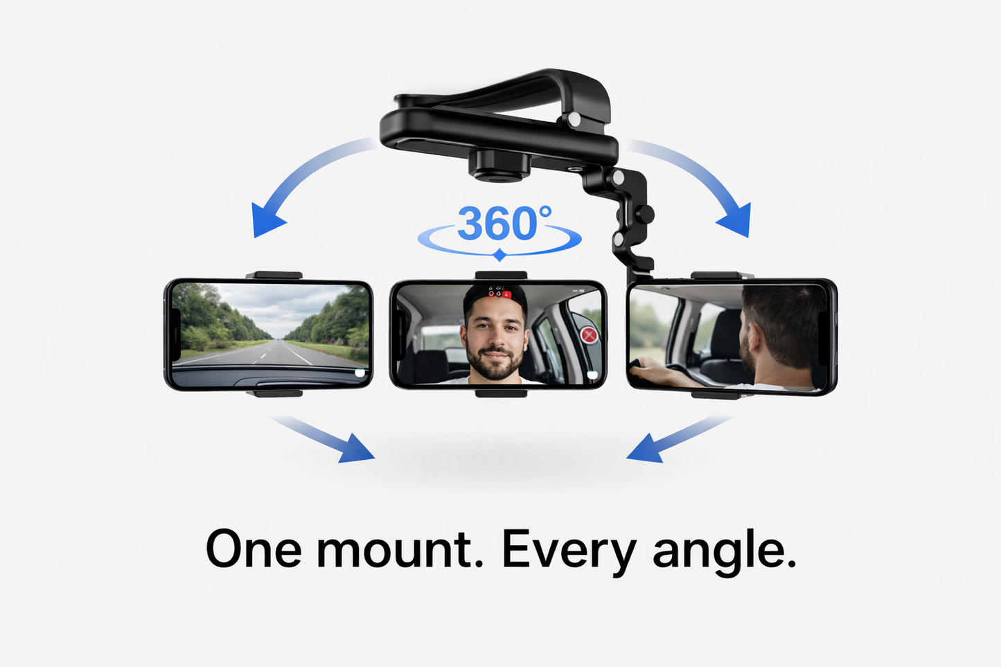 AngleKit™ 360° POV Visor Mount