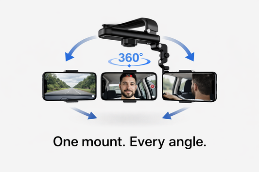 AngleKit™ 360° POV Visor Mount